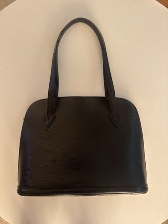 Louis Vuitton Tasche Epi Leder schwarz gebraucht Zustand