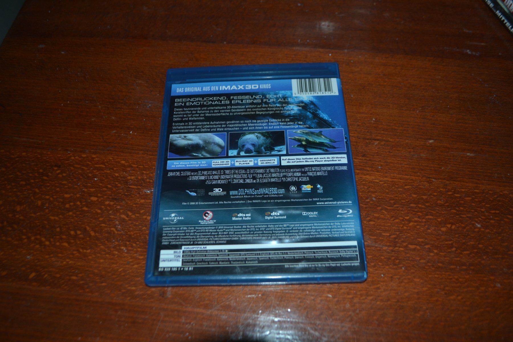 Tutti i DVDs: Delfine und Wale in 3D – Usato da Laupen ZH venduto da chefdom 1