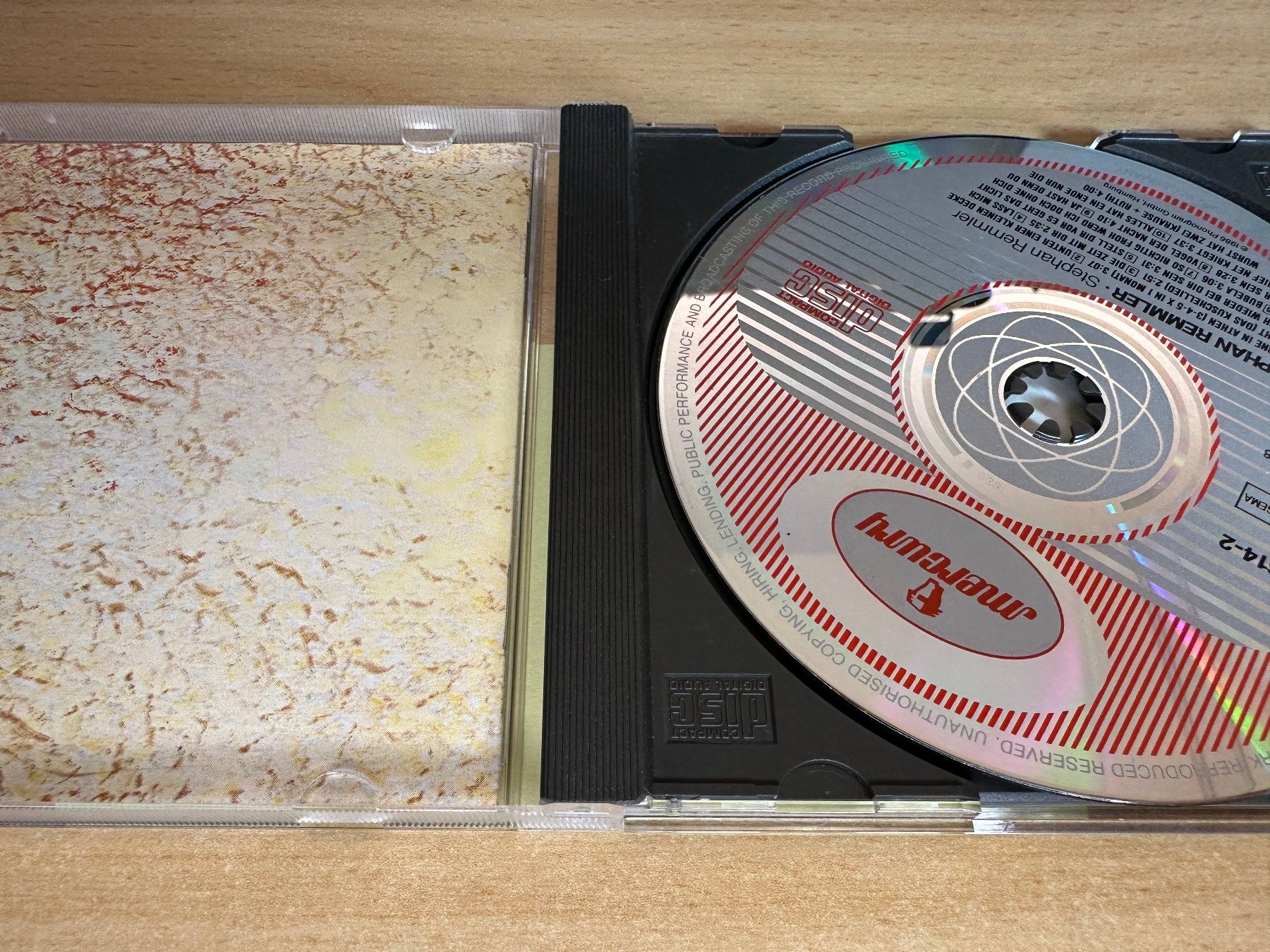 CD: V1 Stephan Remmler – Stephan Remmler – Usato da Rikon im Tösstal venduto da Alpenmutz 2