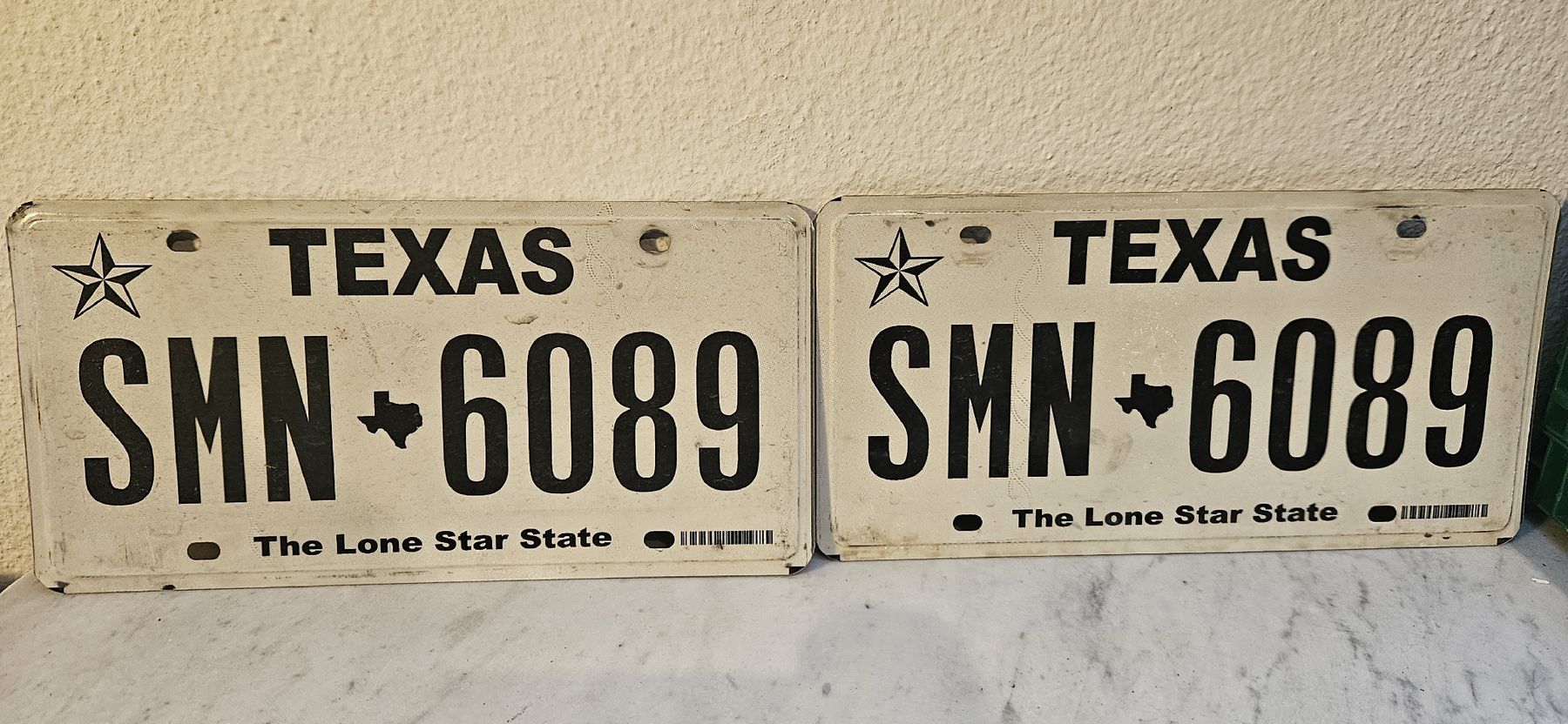 Insegne: Nummernschilder x2 Texas, USA – Usato da Belp venduto da Ginus85