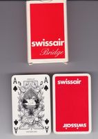 SWISSAIR - Bridge-Karten-Set.