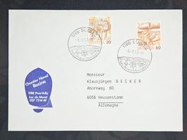 CL23 Enveloppe + Timbre Suisse 1993