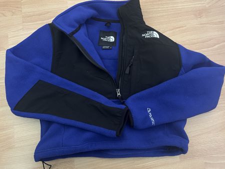 The North Face Damen Fleece Jacke blau/schwarz, Gr. M