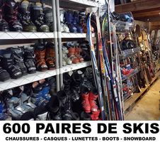 Chaussures de skis T-38 occasion (1 paire)