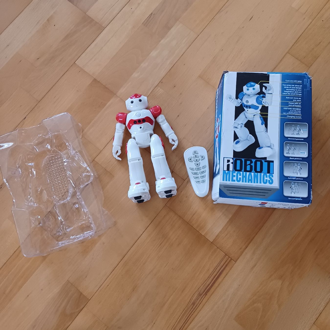 Statuette: Roboter mit Fernbedienung , Roboter Mechanic – Nuovo e nell'imballaggio originale da Waldkirch venduto da Fantasia-101 1