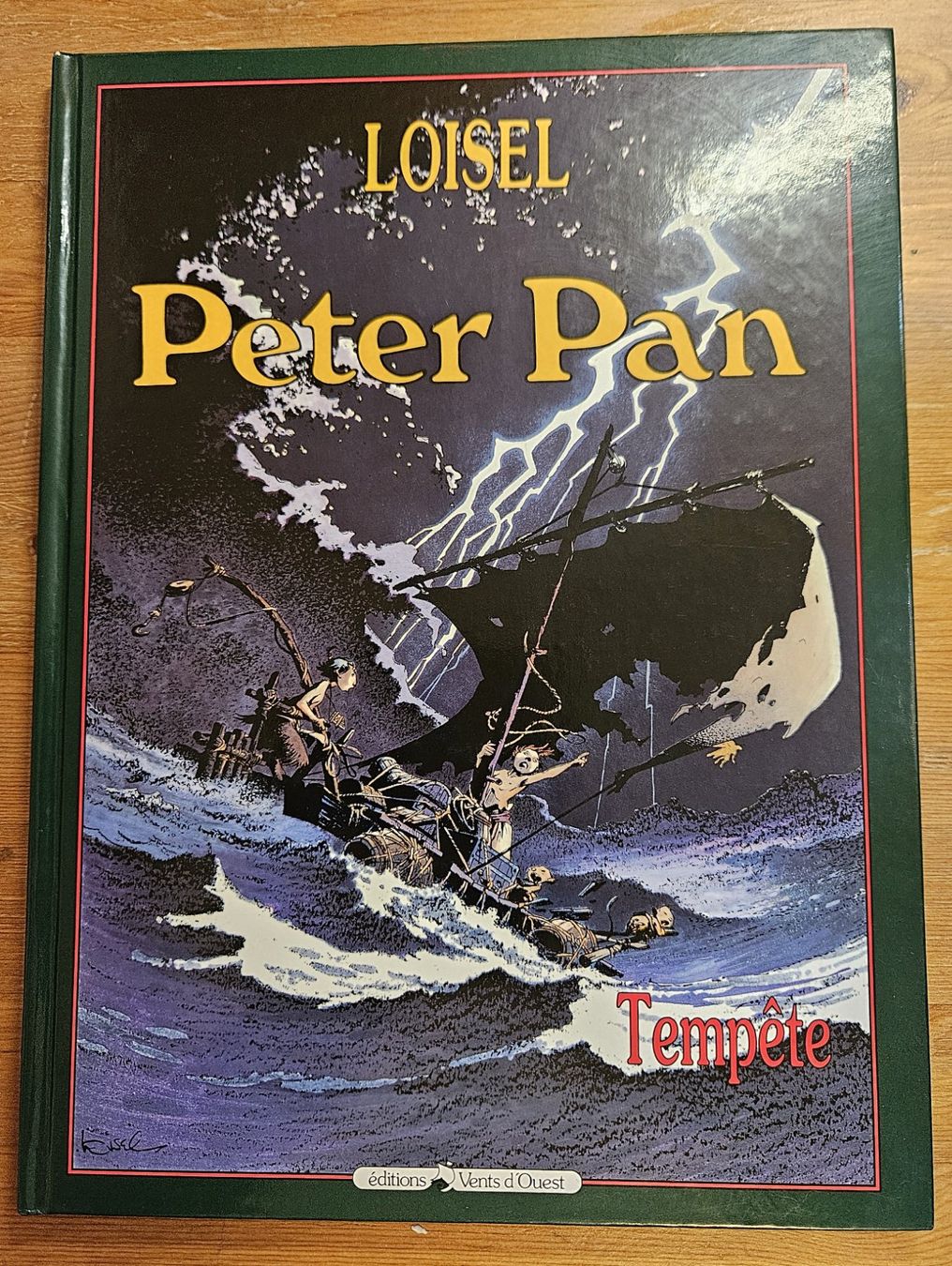 Fumetti: Peter Pan (Loisel) N 3 E.O.  (T.B.E.) Tempête – Usato da Prévonloup venduto da bitume1975