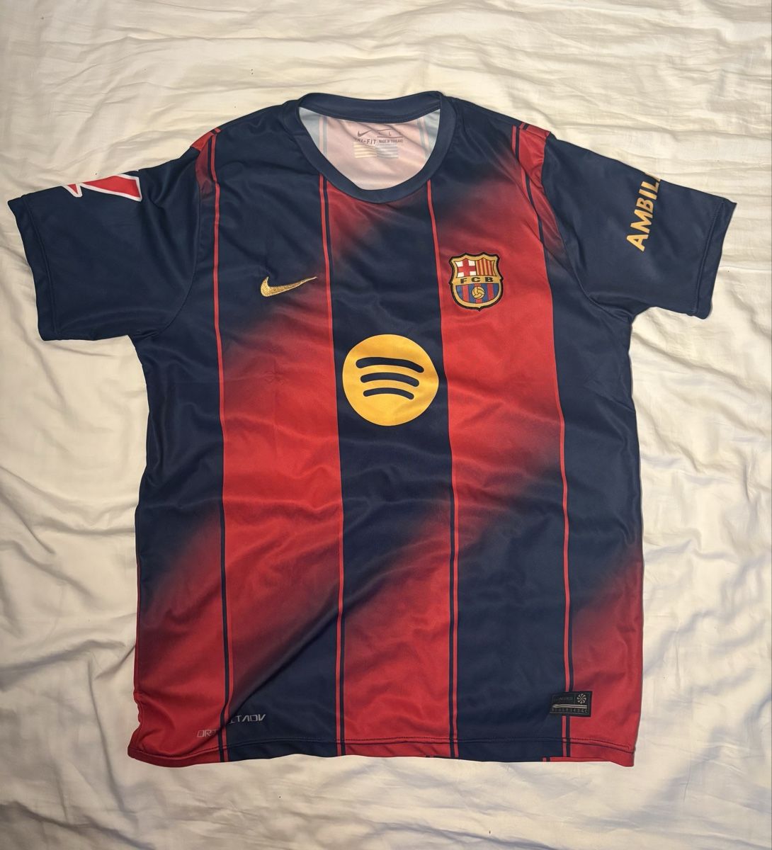 FC Barcelona Canottiere & Pantaloni: FC Barcelona Trikot Gr.L – Usato da Seedorf BE venduto da seb_wx65 1