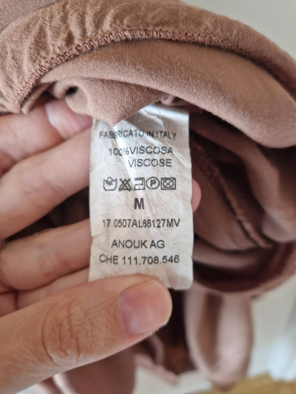 Anouk Vestiti: Long summer dress size M 100% viscose – Usato da Lausanne venduto da Issss 2