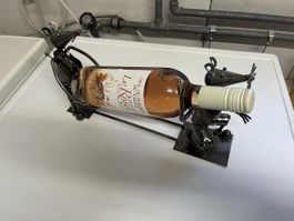 Weinhalter "Mäuse" aus Metall, für Weinflaschen Geschenk