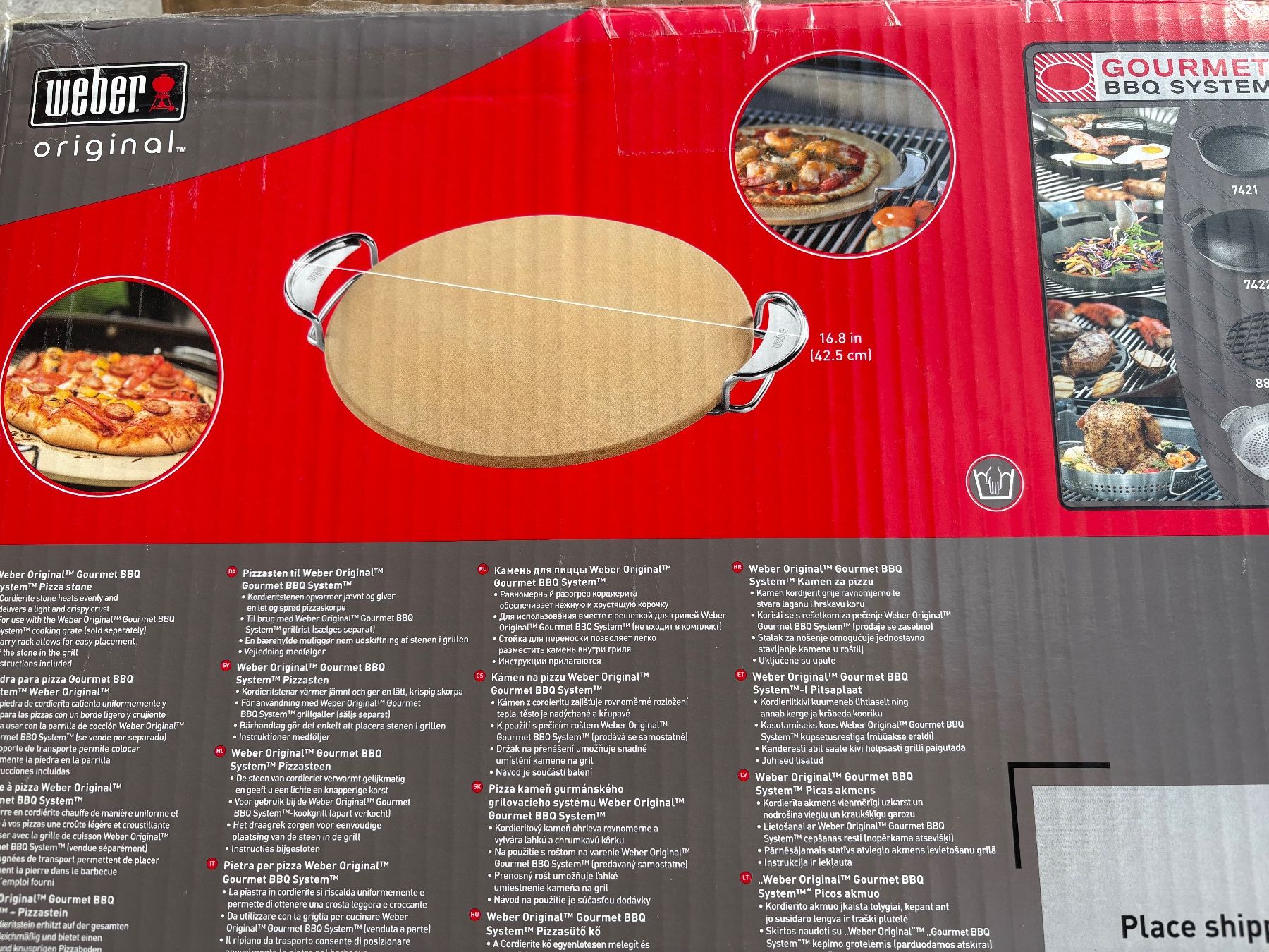 Forni per pizza: Pizzastein Weber – Usato da Duggingen venduto da Adrian01112 1