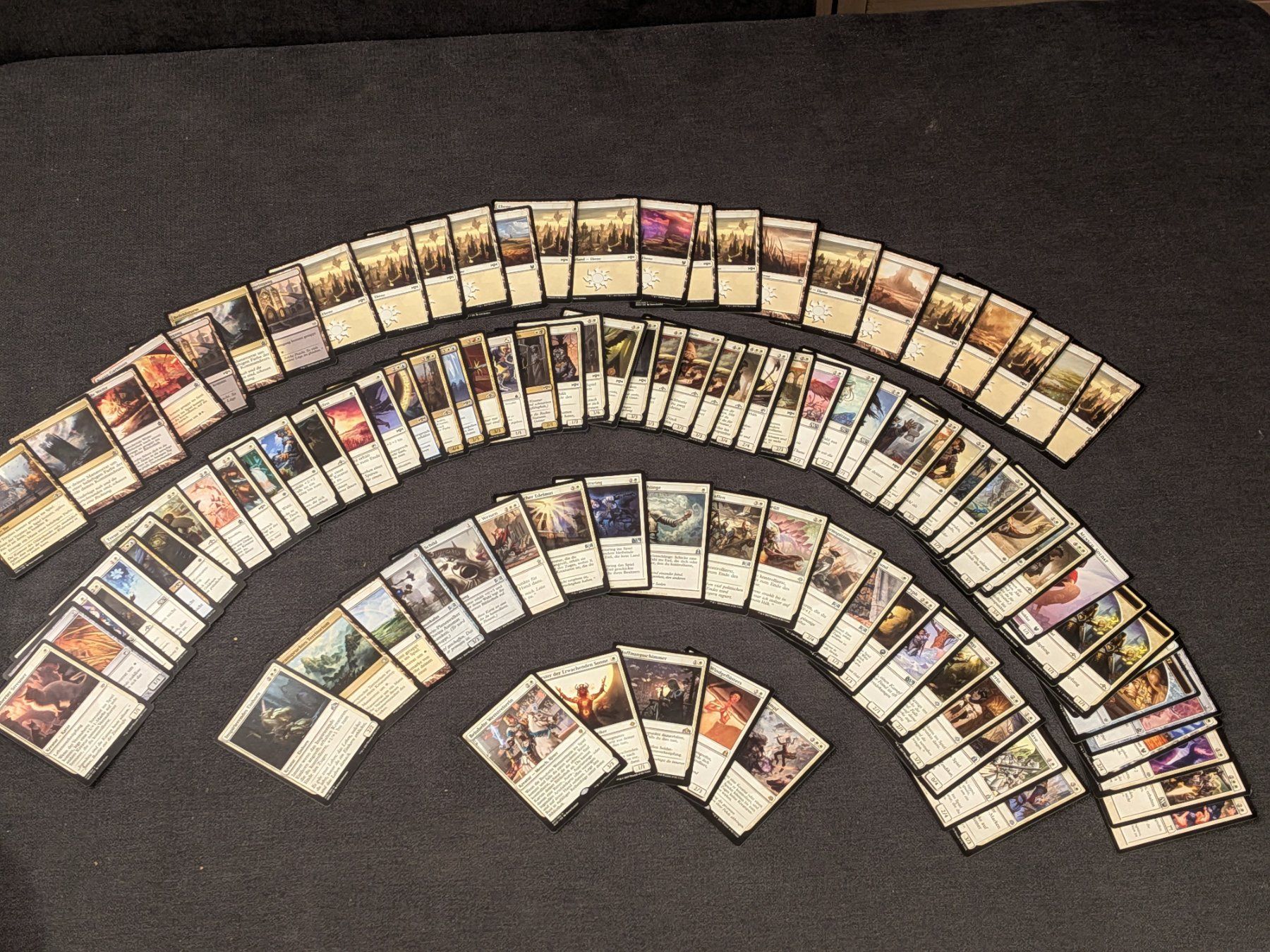 Magic The Gathering Carte collezionabili: Magic the Gathering: Monoweiss Deck-Set (ca. 100 Karten) – Usato da Winterthur venduto da lioline40