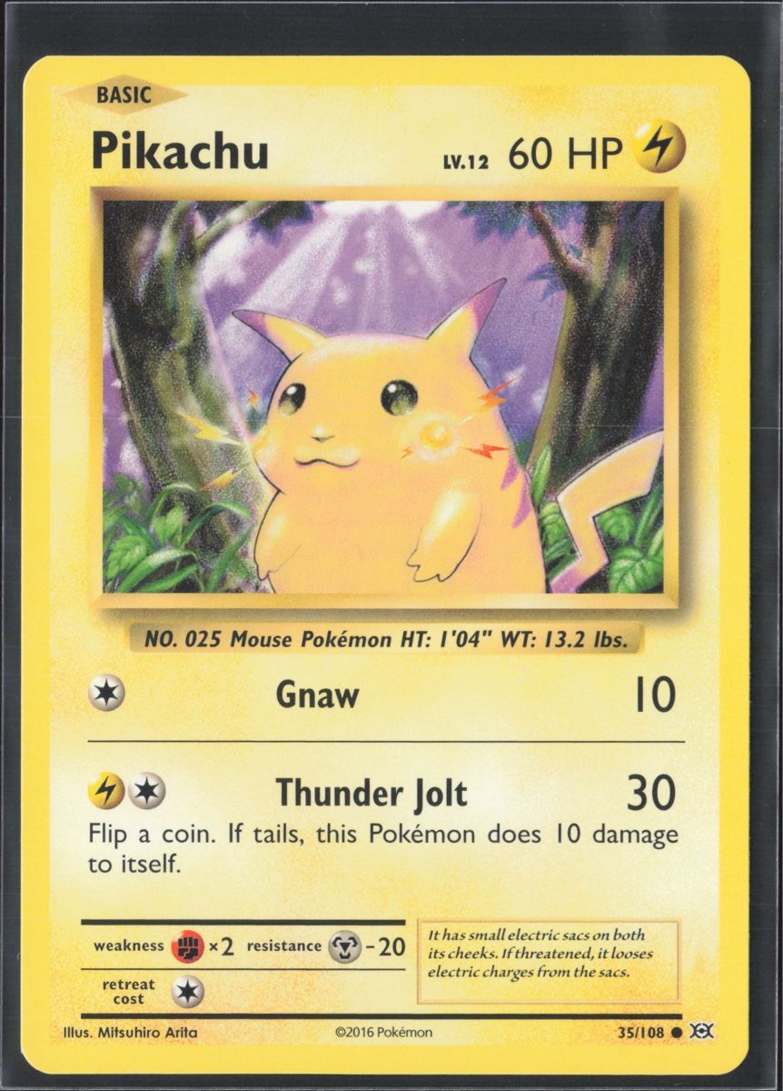 Pokémon Sammelbilder & Trading cards: POKÉMON / Pikachu / Evolutions 🇺🇸 – Gebraucht aus Herzogenbuchsee von TCG-High-Quality