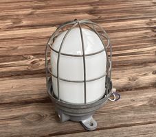 30er 40er Jahre Industrielampe Deckenlampe Bunkerlampe.....