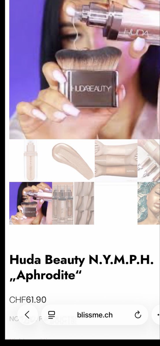 Maquillage: HudaBeauity – D'occasion à Rudolfstetten par Laramalna 1