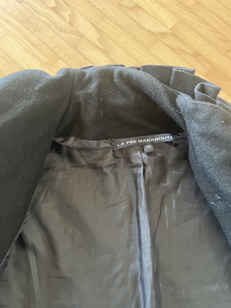 Cappotti: Wollmantel schwarz Gr. 36 – Usato da St. Gallen venduto da elli18 3