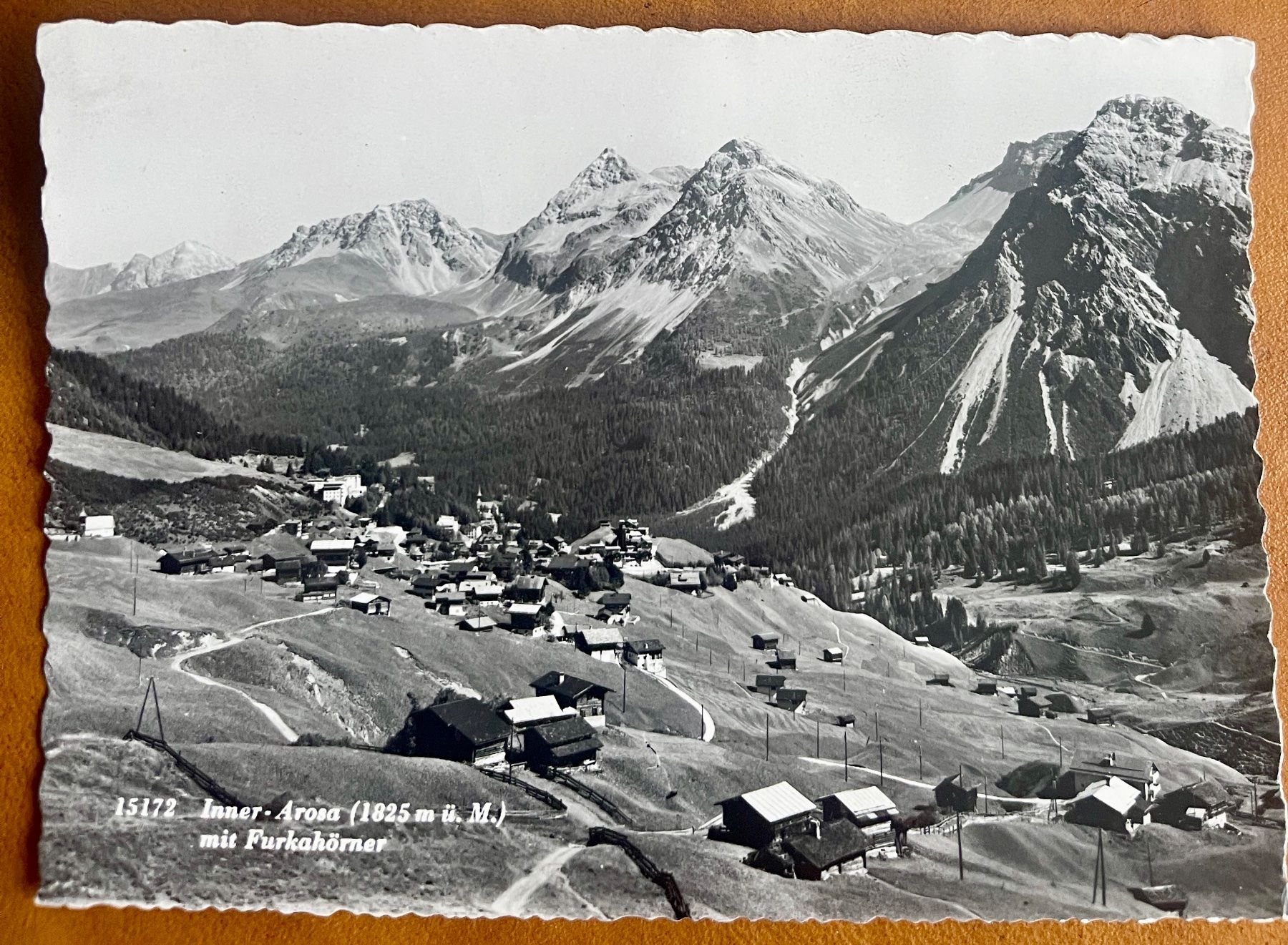 Cartoline postali: AK:  AROSA - Inner 1962 – Usato da Lutry venduto da Ediego