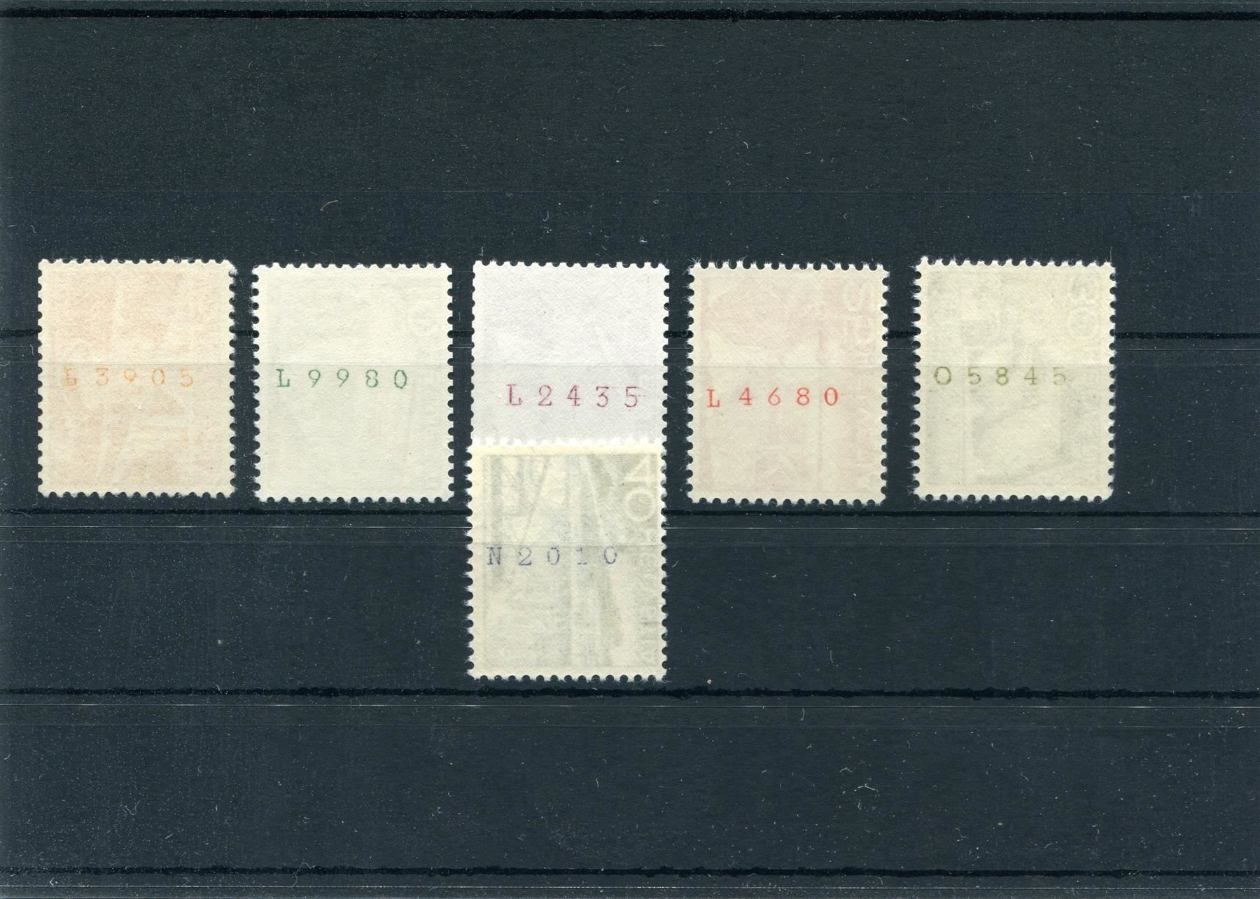 Tutti i francobolli: 1949 T&L 298-305 RM postfrisch – Usato da Winterthur venduto da Kyoung 1