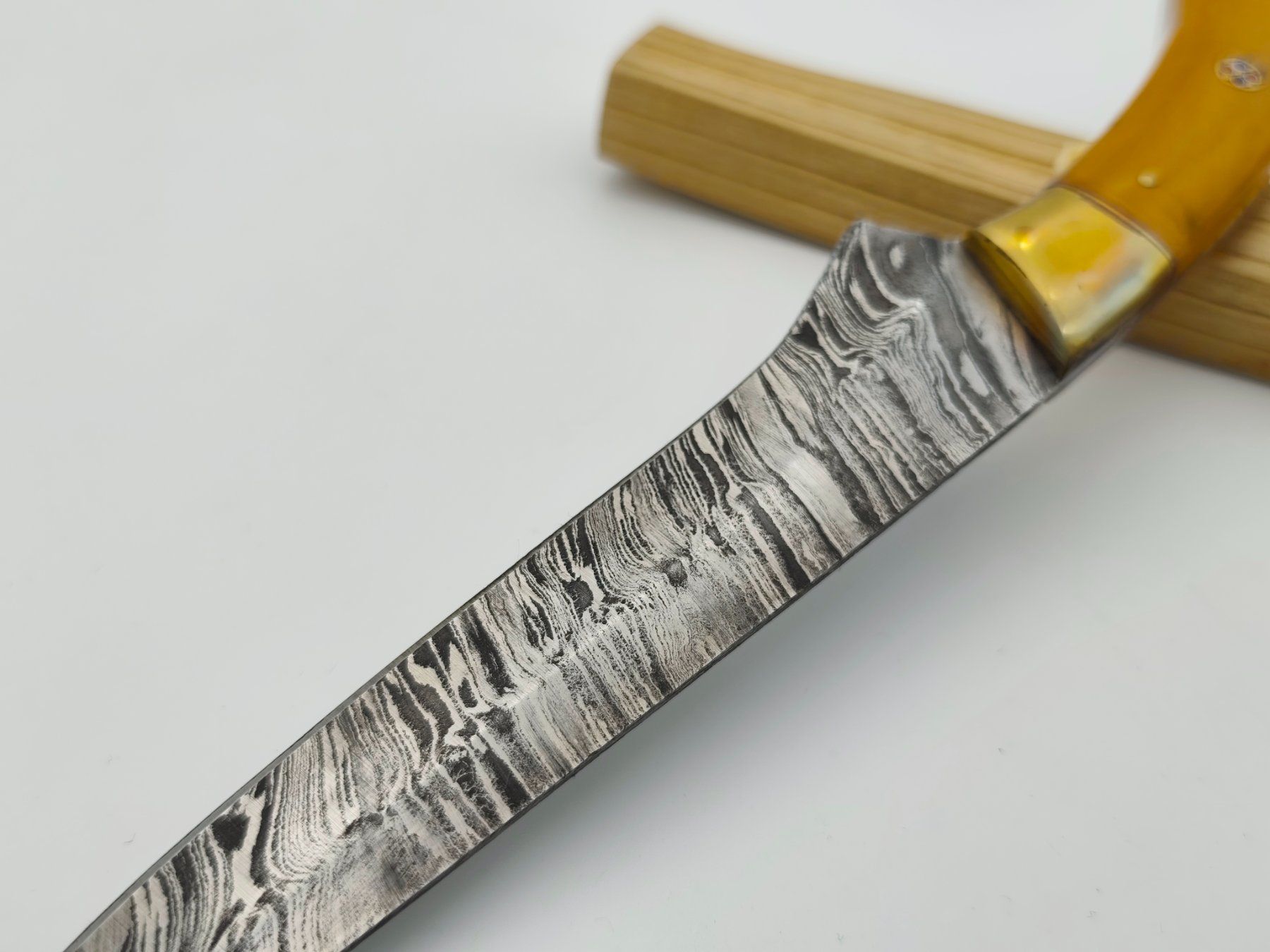 Coltelli da cucina: GEPRÜFT B Damast Messer Chefmesser Knife Damastmesser – Nuovo e nell'imballaggio originale da Arlesheim venduto da Premius_1 5