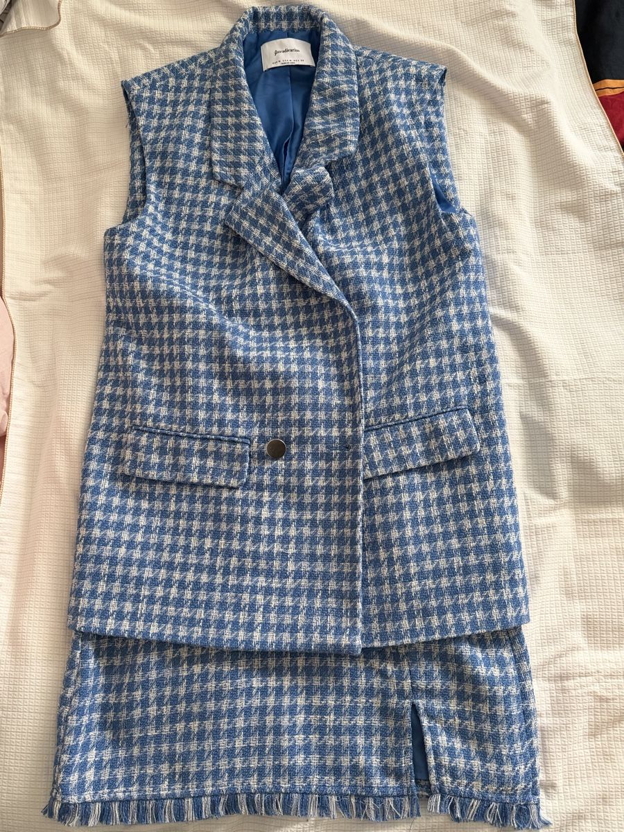 Stradivarius Lotti di vestiti: Skirt and blazer – Nuovo (secondo la descrizione) da Genève venduto da hai_6svf