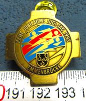 EMMENBRÜCKE LU KANT. JUBI JUGEND TAG 1993 SPORT PIN