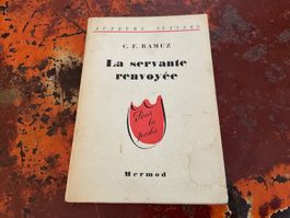 Ramuz La sevante renvoyée Livre