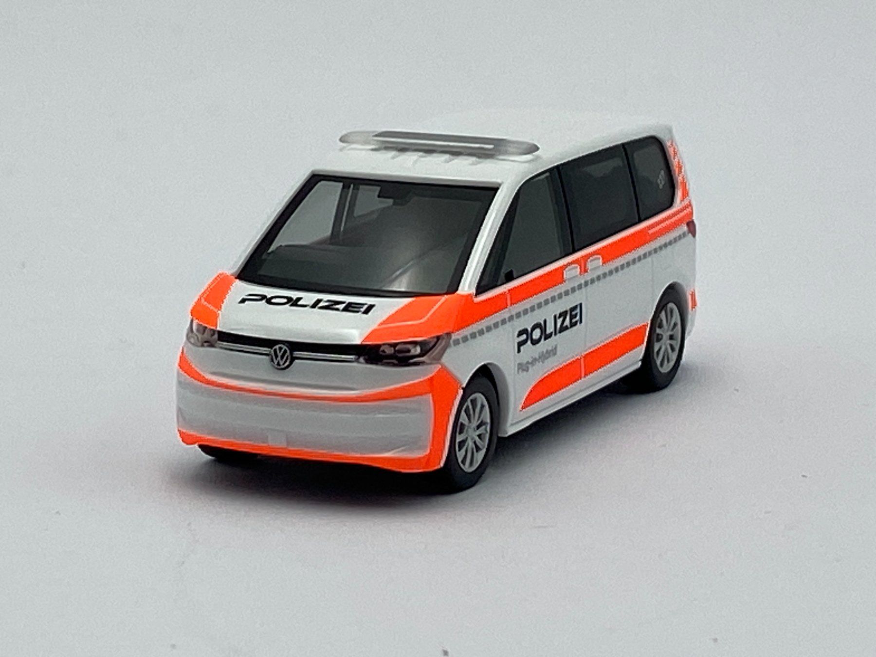 Volkswagen Modellini d'auto: Herpa 98496 1:87 VW Multivan Polizei Schweiz – Nuovo e nell'imballaggio originale da Neukirch an der Thur venduto da MoBa-Artikel