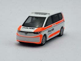 Herpa 98496 1:87 VW Multivan Polizei Schweiz
