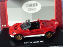 Lotus Elise rot 1:43