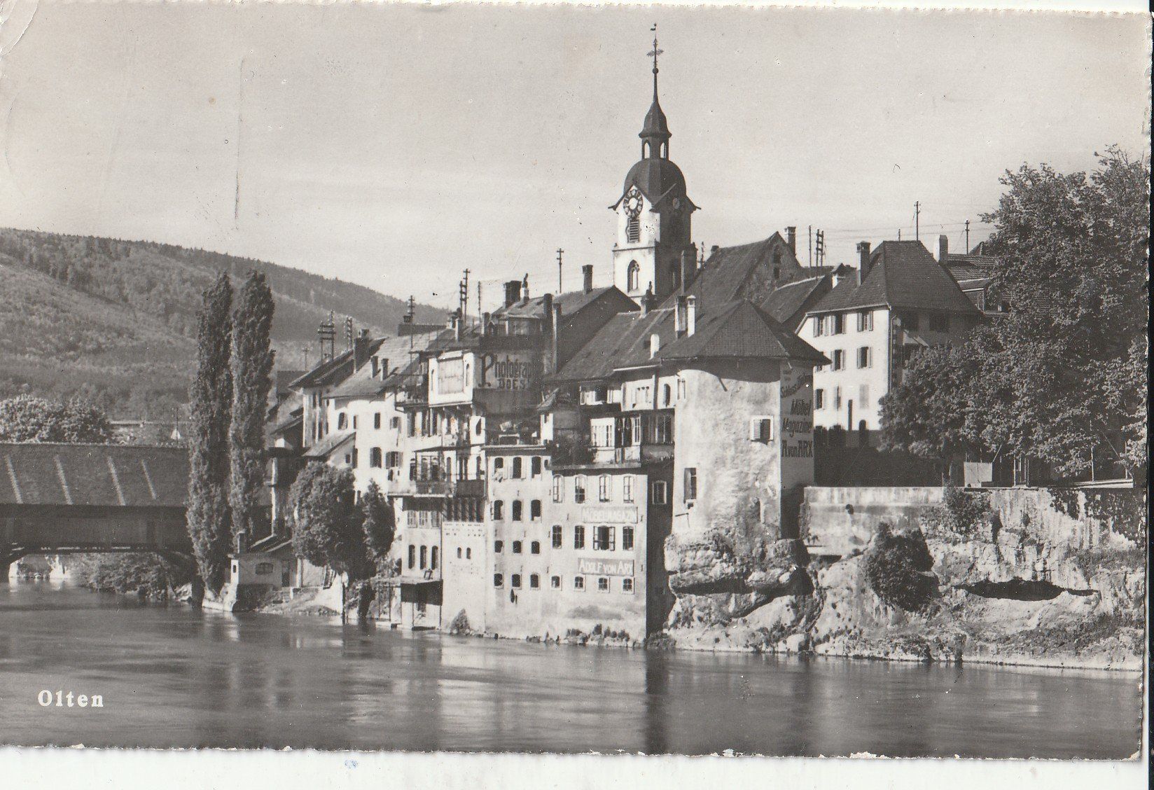 Cartoline postali: Olten – Usato da Lumbrein venduto da made02