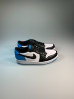 Jordan 1 Retro Low OG Black Dark Powder Blue