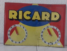 altes Blechschild Ricard plaque tôle