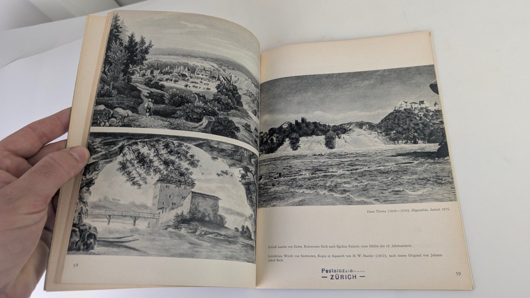 Libri: Schweizer Heimatbücher: Der Rheinfall 1958 – Usato da Zürich venduto da axolottchen 5