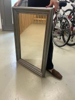 Spiegel mit Rahmen Silber Optik
