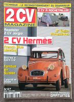 Citroën 2 CV Magazine N° 67, 2 CV Hermès, 2 CV Jorgia
