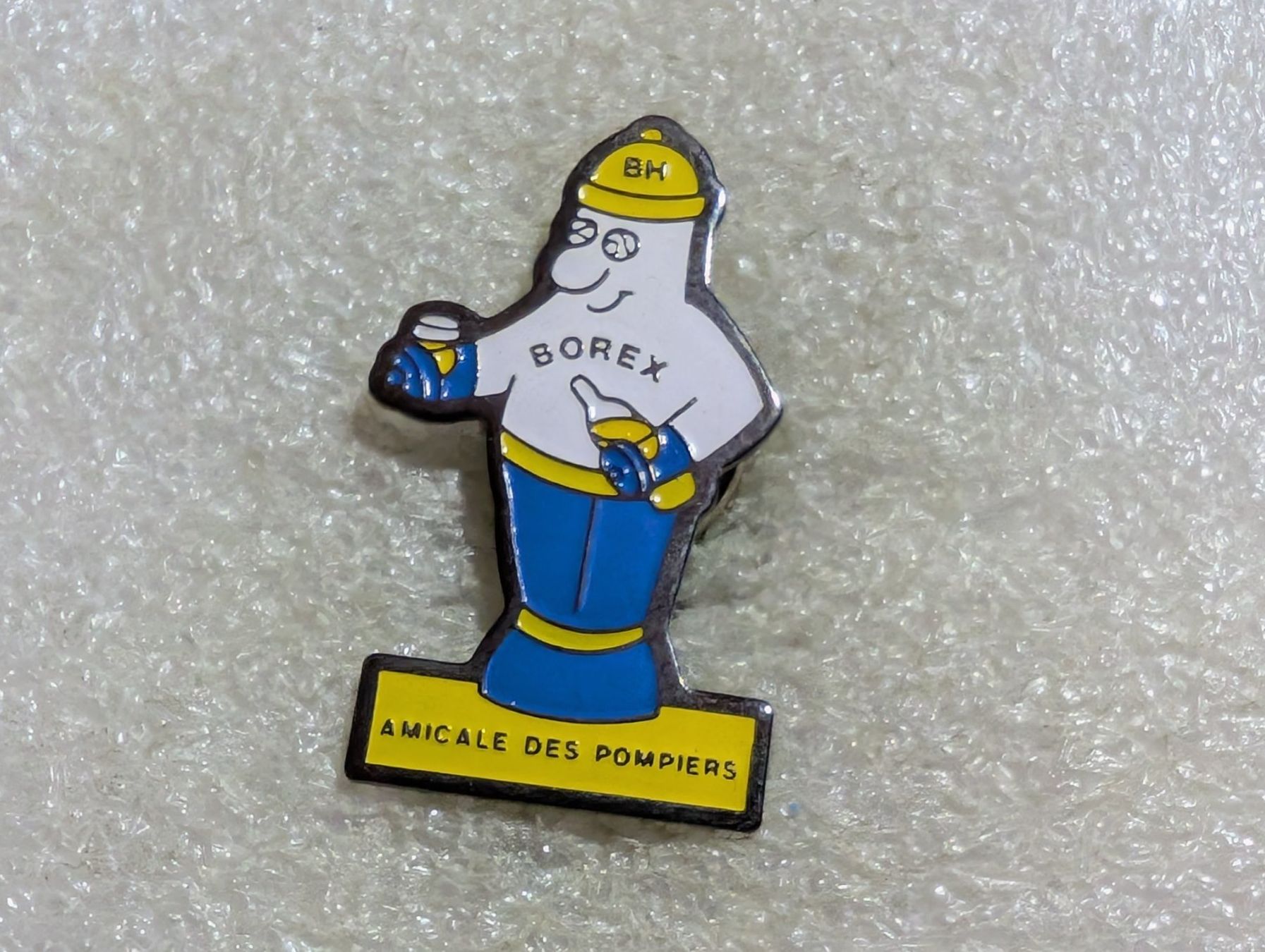 Placchette & Badge: Ansteckpin 208: Borex – Usato da Oppligen venduto da Pin-Fall-Shop