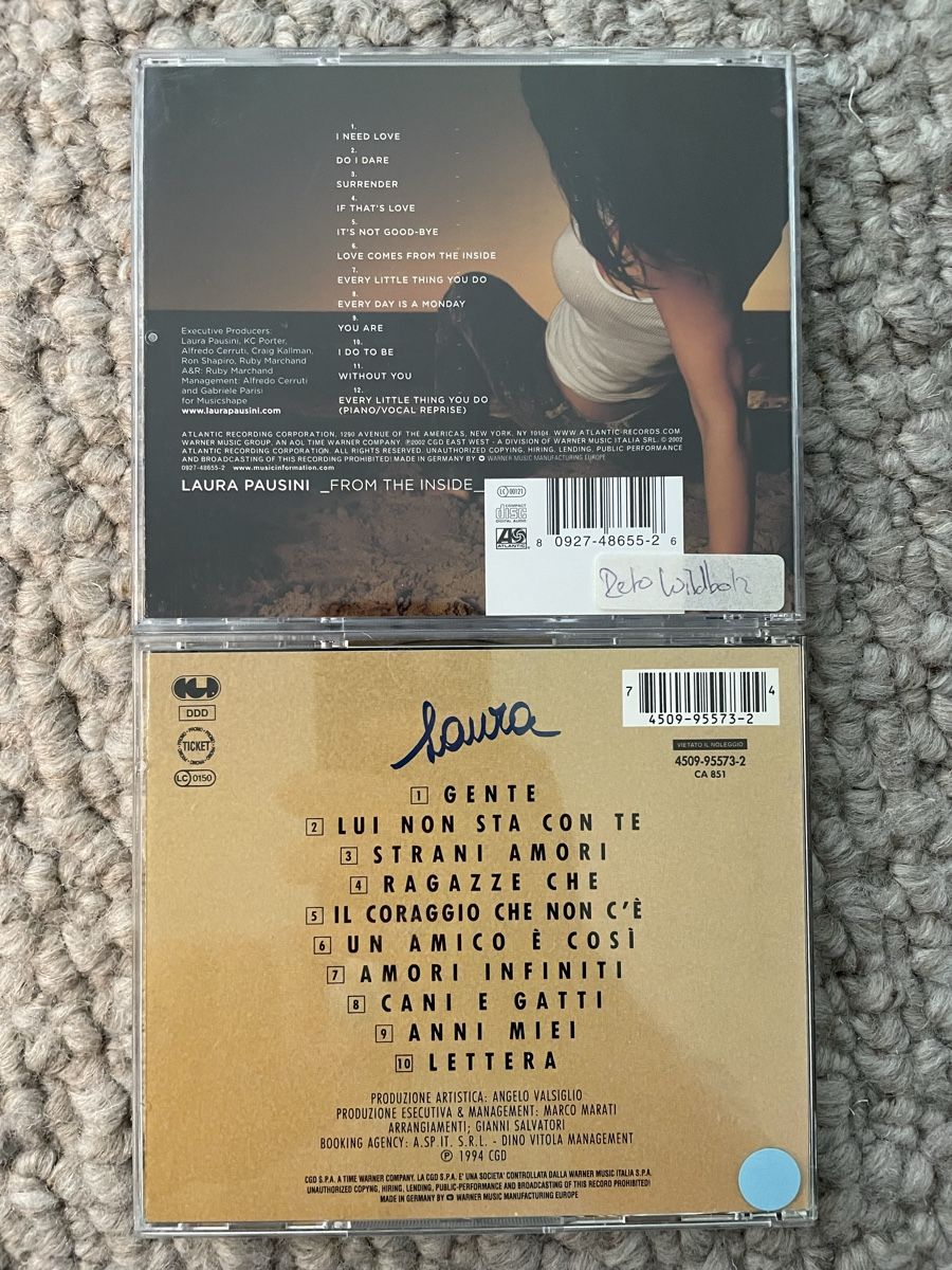 CDs: 2x Laura Pausini – Neu (gemäss Beschreibung) aus Reinach AG von trigger7811 1