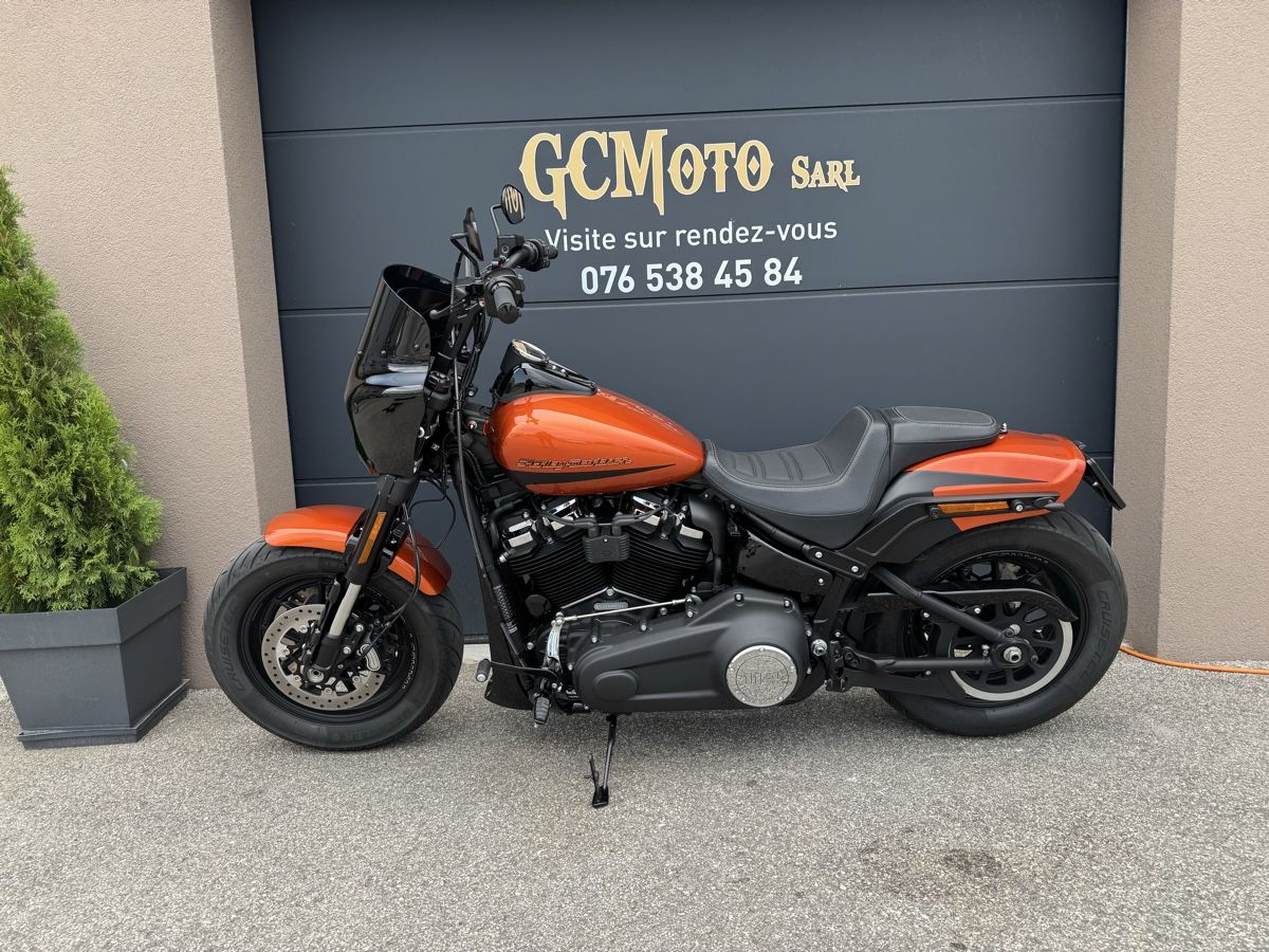 Harley-Davidson Chopper: Harley Davidson Fat Bob 114 FXFBS Softail LEASING POSSIBLE  – Usato da Echallens venduto da HD90 3