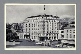 1952, GENÈVE, HOTEL CORNAVIN