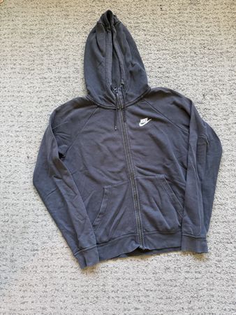 Sweat capuche Nike gris foncé taille XS bon état
