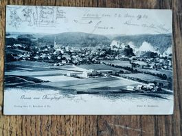 Alte PK / Gruss aus Burgdorf - Gelaufen 1903