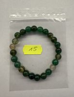 Grünes Naturstein Armband, neu