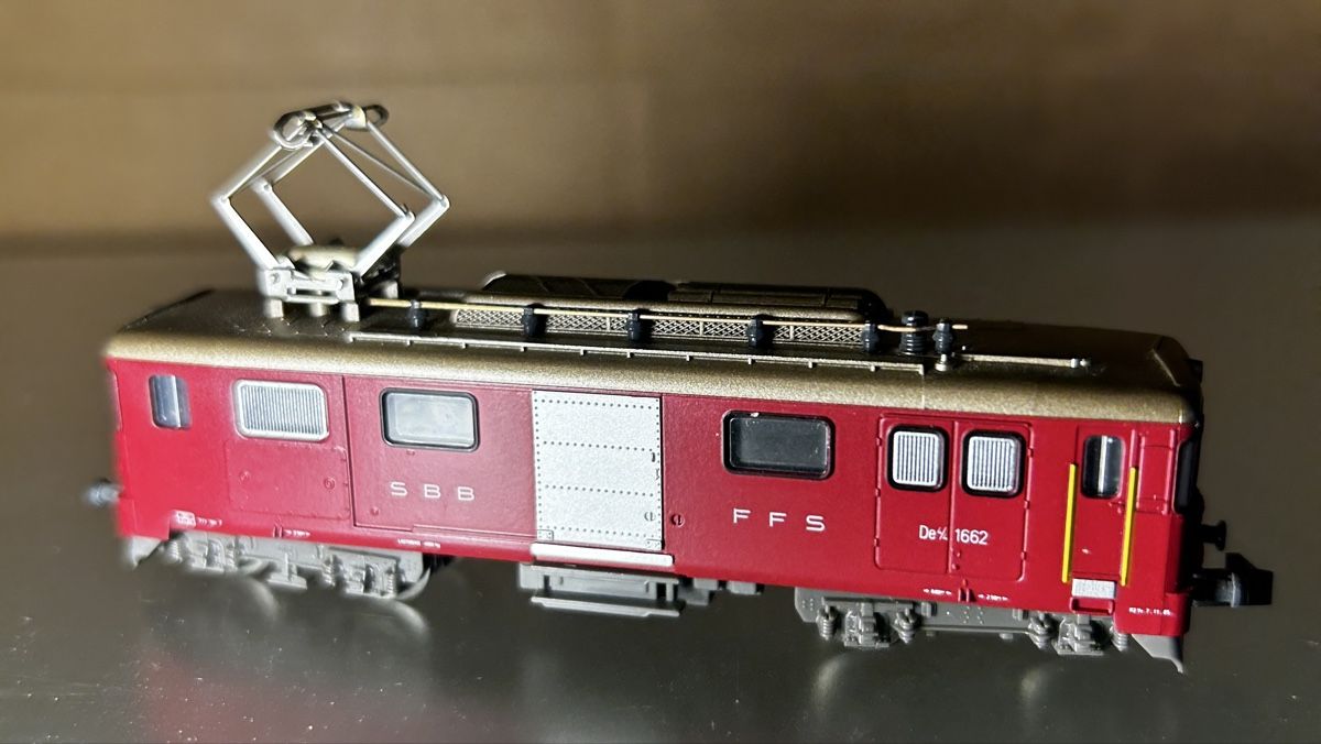 Modellini di ferrovie: Hochstrasser 14442 SBB De 4/4 Spur N – Usato da Salvenach venduto da Ricardo3280 2