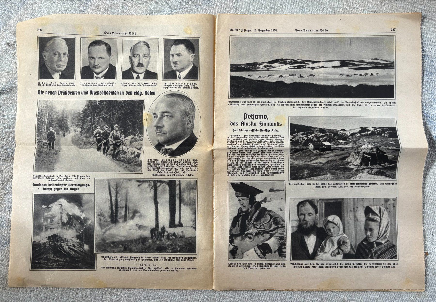 Zeitschriften & Magazine: DAS LEBEN IM BILD 16. DEZEMBER 1939 – Gebraucht aus Ostermundigen von wini63 1