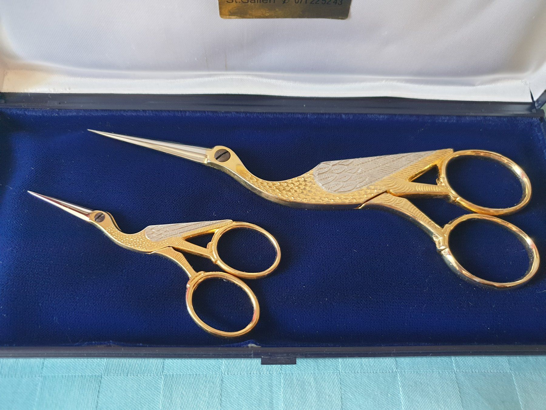 Tous les outils: 2 Storchenscheren H. Meister St. Gallen mit Etui – D'occasion à Mörschwil par spirspi 2