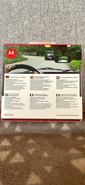 Fotocamera: Motorola Dashboard Camera Full HD 1080p MDC100 black – Nuovo (secondo la descrizione) da Uhwiesen venduto da Durschi71 3
