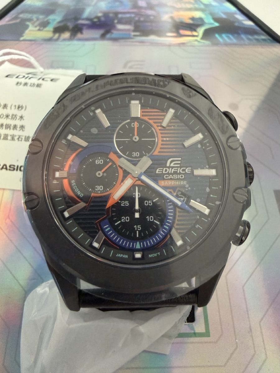 Casio Orologi: Casio Edifice Cyberpunk Forst Wave – Nuovo e nell'imballaggio originale da Schlieren venduto da Kamacho 4