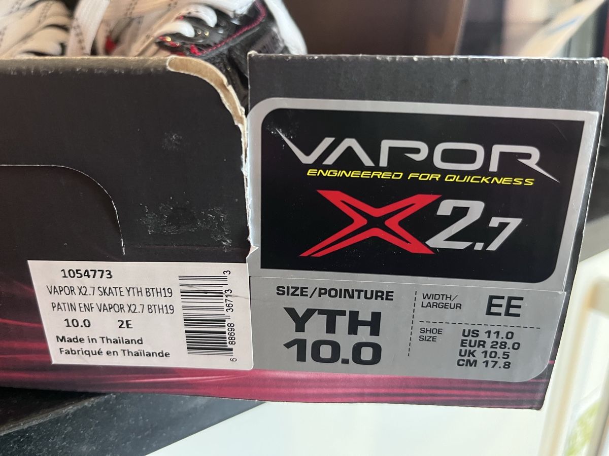 Bauer Schlittschuhe: Bauer Vapor X2.7 / Grösse 28 – Gebraucht aus Salvenach von Niginho89 3