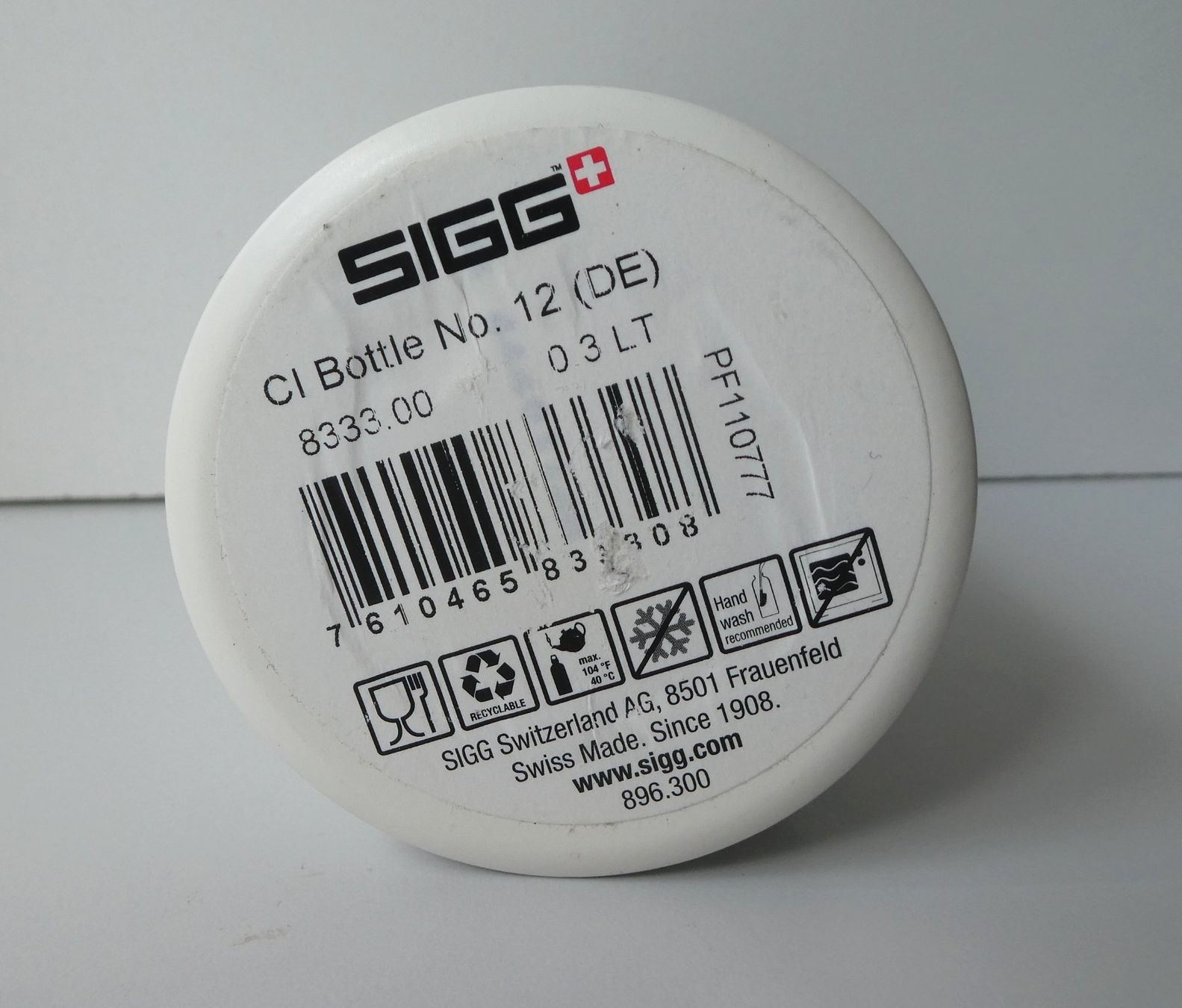 Sigg Borracce & Thermos: SIGG Flasche Bottle Schweizer Regel No.12 Berge – Nuovo (secondo la descrizione) da Frauenfeld venduto da Astra13 4
