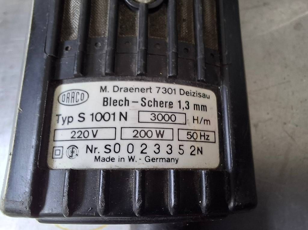 Toutes les machines: Blechschere Dräco – D'occasion à Ebmatingen par Moto42 4