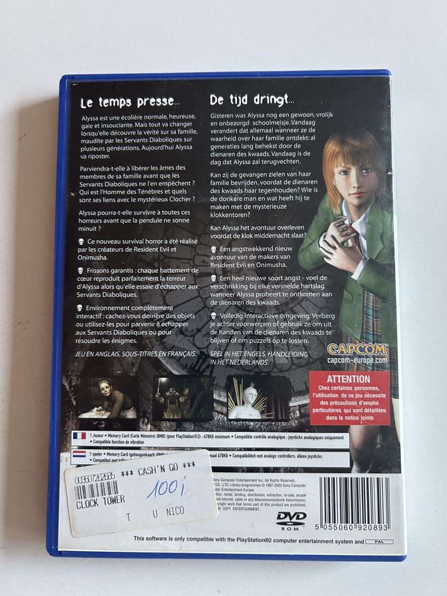 Spiele: Clock Tower 3 FAH – Gebraucht aus Pully von PongDayOne 1